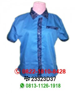 seragam kerja kantor variasi batik murah di jakarta