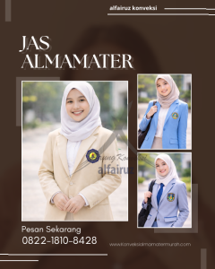 konveksi jas almamater Sekolah Jakarta