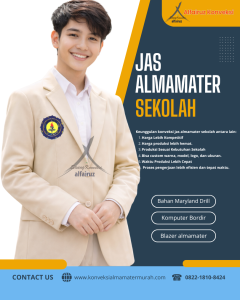 produsen jas almamater Sekolah Jakarta
