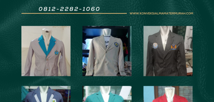 konveksi jas almamater kampus Jakarta