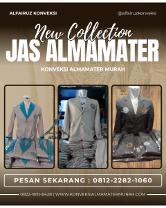 konveksi jas almamater Sekolah Jakarta