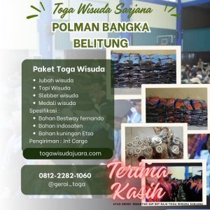 Jasa Pembuatan Toga Wisuda Sarjana Murah Berkualitas Mataram