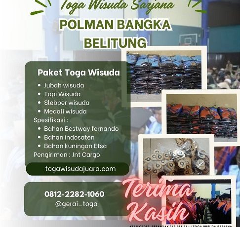 Jasa Pembuatan Toga Wisuda Sarjana Murah Berkualitas Mataram